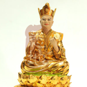 悉地精美独家定制 9"莲花童子金身 镀金（黄）