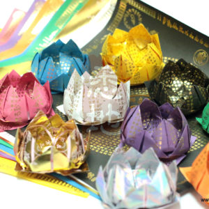 烫金莲花纸金-咒文烫金 12“